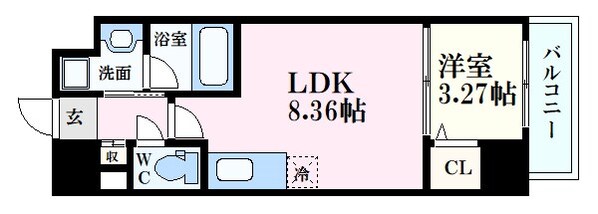 舟入川口町駅 徒歩5分 12階の物件間取画像